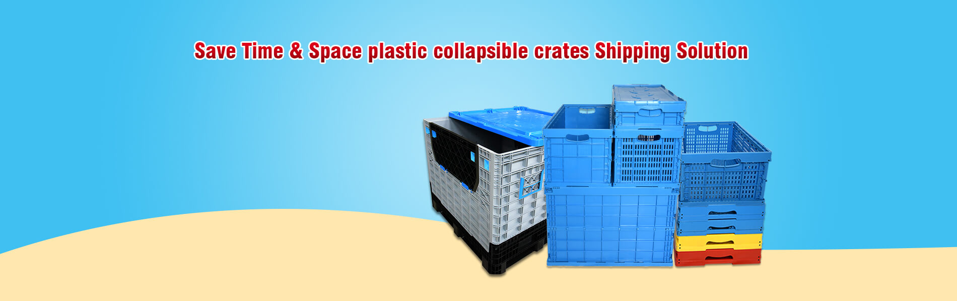 Logistic Collapsible Crates Solution - SHG